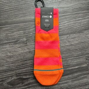 Stance women’s socks, quarter height, size M